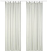 Livarno home Závesy, 135 x 240 cm, 2 kusy (béžová)  (100389387)