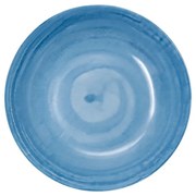 Svetlomodré hlboké porcelánové taniere v súprave 6 ks ø 21 cm Tangeri blue – Villa Altachiara
