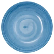 Svetlomodré hlboké porcelánové taniere v súprave 6 ks ø 21 cm Tangeri blue – Villa Altachiara