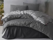 Cottonbox obliečka bambusovo-bavlnený satén Antrasit - 140x200 / 70x90 cm