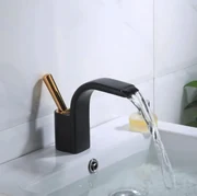 Vodopádová umývadlová batéria BF9 Čierna