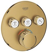 GROHE 29121GN0 - Termostatická podomietková sprchová batéria GROHTHERM SMARTCONTROL zlatá