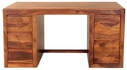 Písací stôl Tina 160x76x80 indický masív palisander Natural