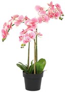 Umelá orchidea v kvetináči 80 cm