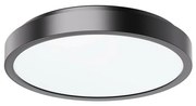 Rabalux 71253 kúpeľňové stropné LED svietidlo Samira 35 cm, čierna