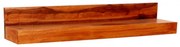 Polica na stenu Kali 100x22 indický masív palisander Super natural