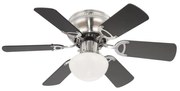 GLOBO 307 - Stropný ventilátor UGO 1xE27/60W/230V