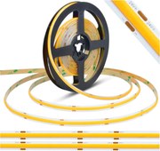 ECOLIGHT LED pásik COB - 24V - 9W/m - studená biela - 5m