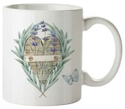 Bohemia Gifts Keramický hrnček Levanduľa, 350 ml