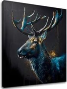 Dekoratívna maľba na plátne - PREMIUM ART - Peaceful Forest Guardian