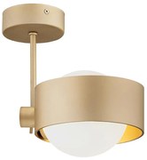 Argon Argon 8568 - Kúpeľňový luster na tyči MASSIMO PLUS 1xG9/6W/230V IP44 zlatá AR8568