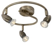Lucide 13955/14/03 - LED bodové svietidlo CARO-LED 3xGU10/5W/230V bronz