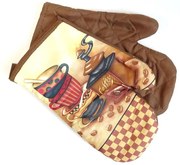 Kuchynské rukavice coffe sada 2 ks, magnet/0648 68052