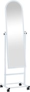 Stojace zrkadlo Evoir 317226 - 151x39x39 cm - Biela