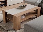 Konferenčný stolík Pico, dub jantárový/béžový kašmír%