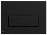 Ravak X01744 - Splachovacie tlačidlo UNI SLIM 24,7x16,5 cm čierne