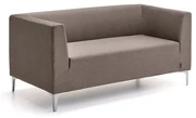 Pohovka CASUAL, 2-miestna, látka ETNA, svetlohnedá