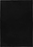 Ayyildiz, Kusový koberec Pouffy 5100 Black, 60x110, čierna, obývacia izba
