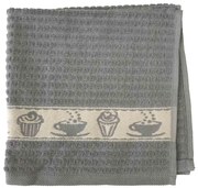 Kuchynská utierka 50x50 cm sivá 350 g/m2