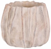 Betónový obal na kvetináč M1, béžová, 22 x 18 cm, 22 cm