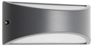 Redo 90191 - LED Vonkajšie nástenné svietidlo SCUDO LED/10W/230V 3000K IP54 antr