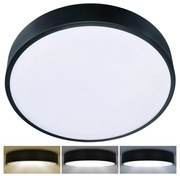 Brilagi - LED Stropné svietidlo POOL LED/48W/230V 3000/4000/6000K pr. 40 cm čierna BG0530