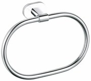 Držiak uterákov RAV SLEZÁK  chróm / biela YUA0104CB