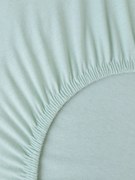 Jersey plachta do postieľky Classic 60 x 120 cm – mätová