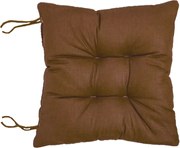 XPOSE® Sedák na stoličku REST - hnedý 40x40 cm