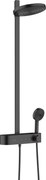Hansgrohe Pulsify S, Showerpipe 260 2jet s termostatom ShowerTablet Select 400, čierna matná, HAN-24240670