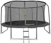 Trampolína COMFORT s rebríkom 427cm čierna