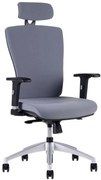 OFFICE PRO Kancelárska stolička HALIA SP sivá šedá