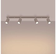 Brilagi - Bodové svietidlo CRESTO 4xGU10/10W/230V taupe