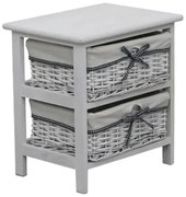 Komoda Ruby 2, biela, 40 x 42 x 29 cm