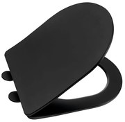 Sapho - WC sedátko PACO SoftClose, čierne