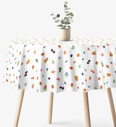 Goldea okrúhly teflónový obrus - lesné plody Ø 100 cm