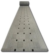 Behúň FLOORLUX SIZAL 20079 strieborno/čierny