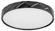 Rabalux 71120 stropné LED svietidlo Nessira, 25 W, čierna
