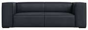 Tmavomodrá kožená pohovka 212 cm Madame – Windsor &amp; Co Sofas