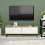 TV stolík/skrinka Mesa (zafír + biela). Vlastná spoľahlivá doprava až k Vám domov. 1067168