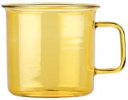 Hrnček Glass 0,35l, žltý
