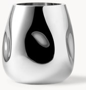 Malá ručne fúkaná sklenená váza Mirror, V 17 cm