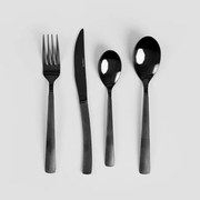 Súprava príborov STREAMLINE čierna 723049 (24 ks)