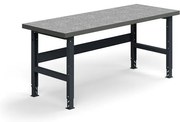 Dielenský stôl TRUST, 2000x760mm, 600 kg, vinylový povrch