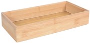 BISK Erga Laos, bambusový kontajner na kozmetiku 30x15x6cm, prírodná hnedá, ERG-08128