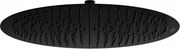 Mexen Slim dažďová sprcha 40 cm, čierna - 79240-70