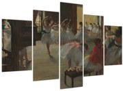 Obraz - Edgar Degas, The Dance Class, reprodukcia (150x105 cm)