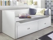 Rozkladcia posteľ so zásuvkami Bergen 80x200 cm%
