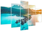 Obraz - Bora Bora (150x105 cm)