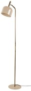 Svetlohnedá stojaca lampa s kovovým tienidlom (výška 164 cm) Smart – Leitmotiv